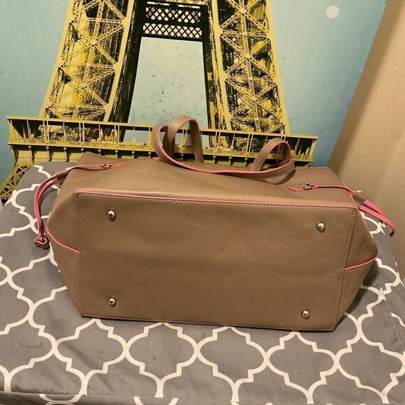 Lodis peppled leather bag tote - Picture 7 of 10